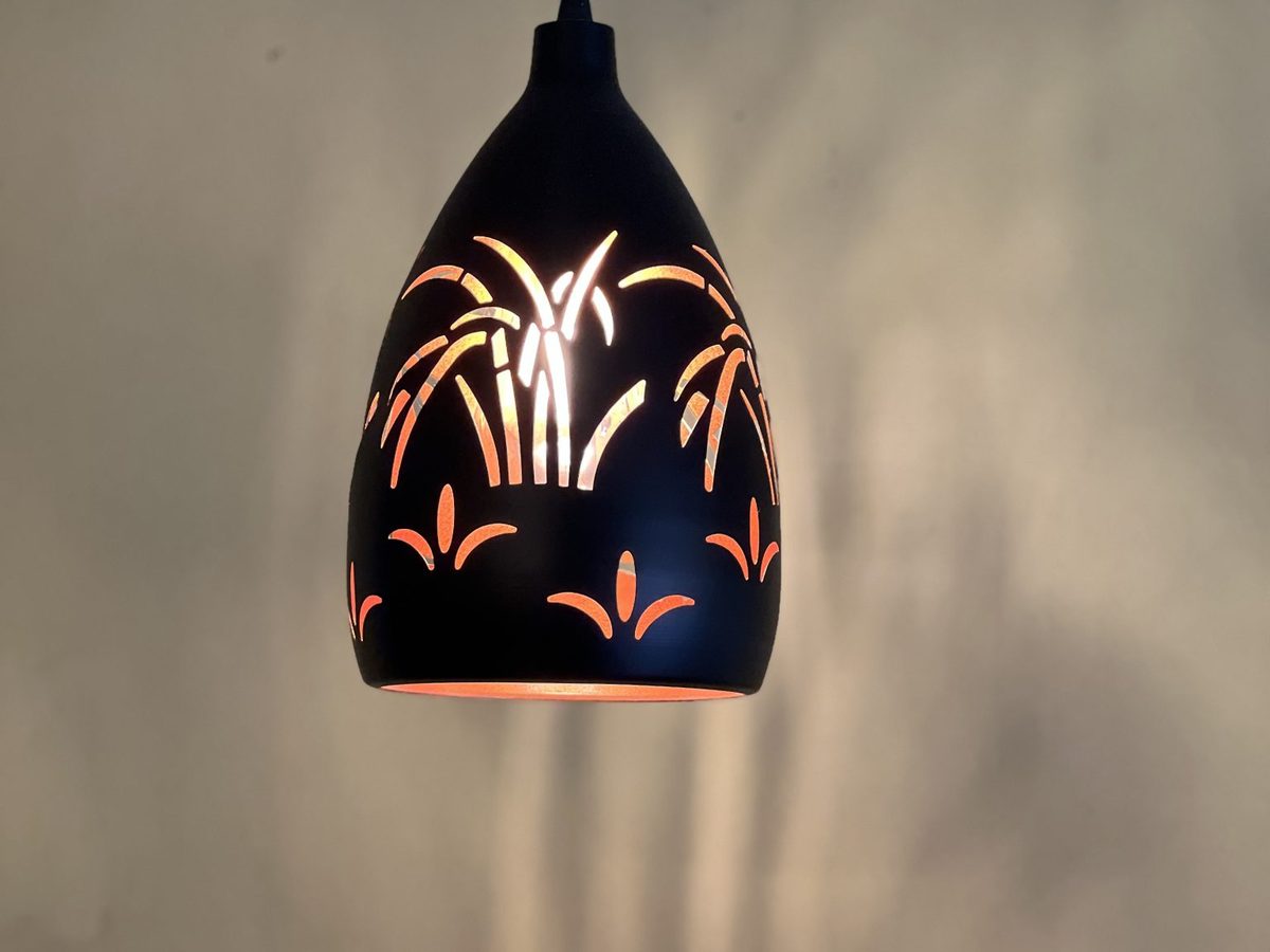 Подвесной светильник Cone Black, металл
